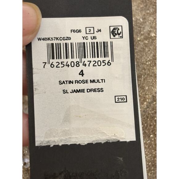 Guess Women Beige Metallic Sequins Strapless Sweetheart Jamie Dress Size 4 $188 - Picture 3 of 5